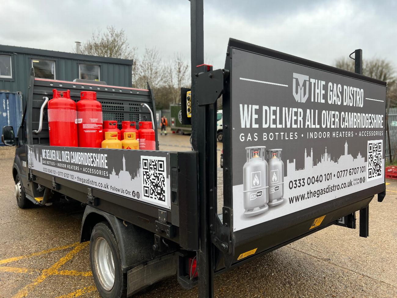 Bottled Gas Delivery Company selling LPG and Propane tanks 